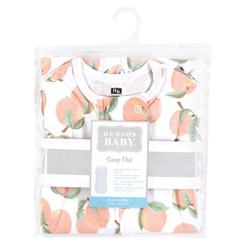 Hudson Baby Infant Girl Sleep Pod - Peach 0-2 Months