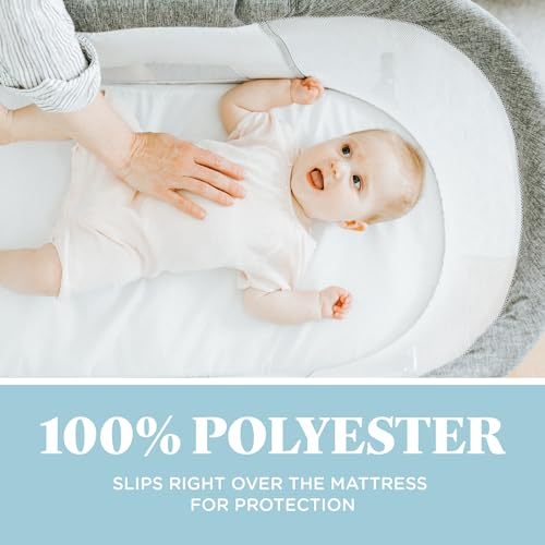Baby Delight Slumber Sheet Bassinet Machine Washable White