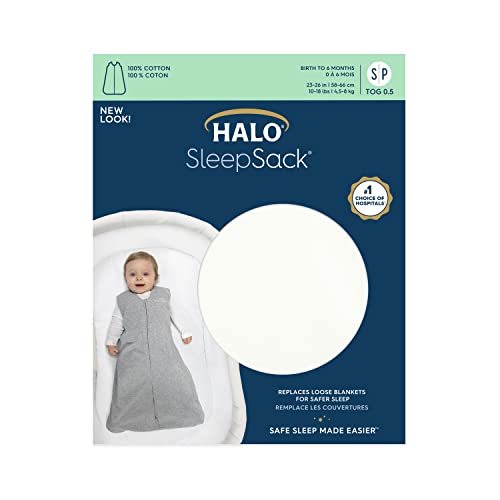 HALO SleepSack 100 Cotton Wearable Blanket for Newborn - TOG 05