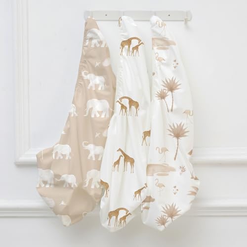 CIVARUA KIDS Stretchy Ultra Soft Bassinet Sheet Set 3-Pack 1
