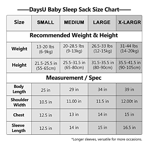 DaysU Micro Fleece Sleep Sack 18-24 Months 15 TOG Buffalo Plaid 1