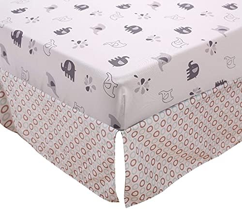 Wowelife Elephant Crib Bedding Set for Boys 1