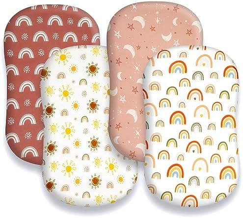 Jolas House 4 Pack Boho Bassinet Sheets