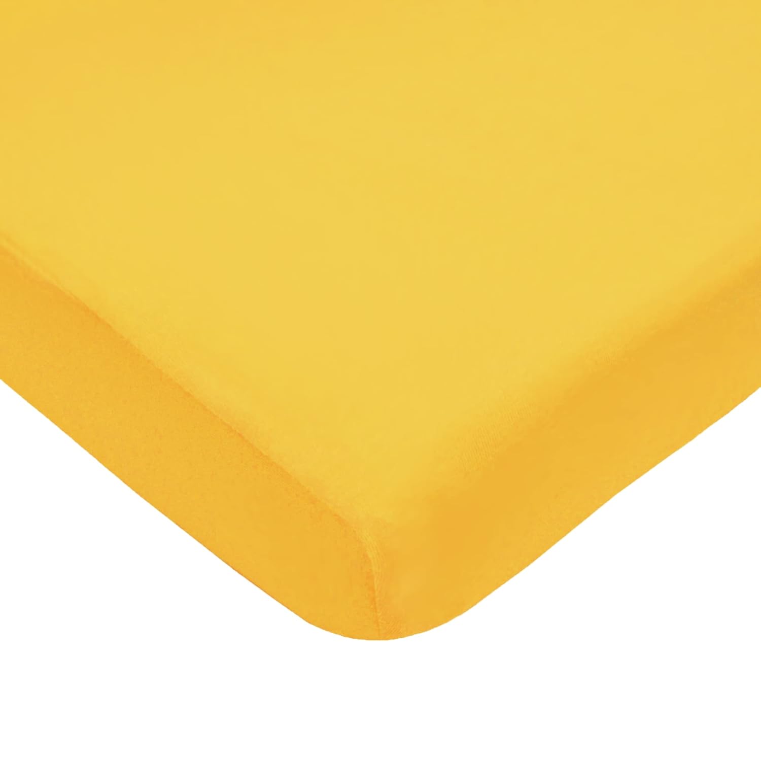 American Baby Company 100 Cotton Mini Crib Sheet 38 x 24 Yellow