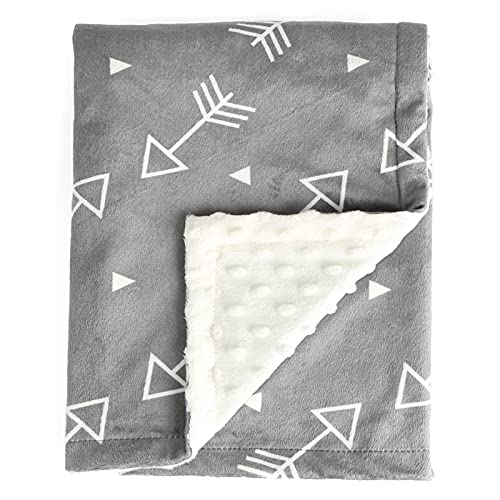 BORITAR Baby Blanket Minky 30 x 40 Inch