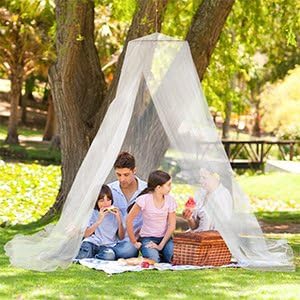Mosquito Guard Baby Crib Mosquito Net - Includes Stroller Net - White