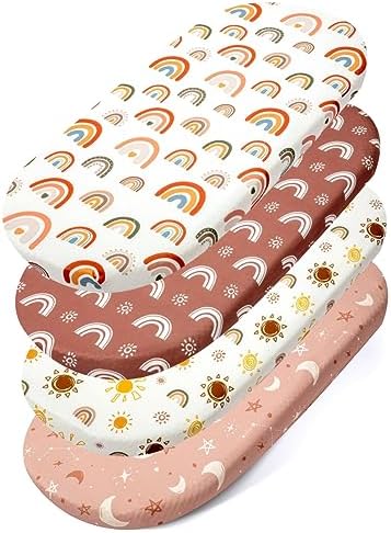 Jolas House 4 Pack Boho Bassinet Sheets