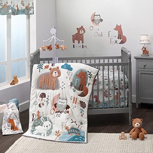 Bedtime Originals Animal Alphabet Crib Bedding Set