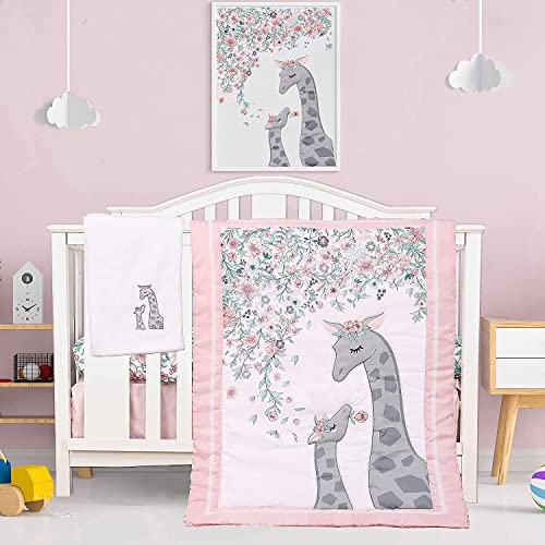 WelsLife Breathable 3D Air Mesh Organic Cotton Cradle Bedding Set