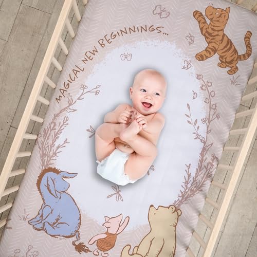 Lambs Ivy Disney Baby Pooh Bear Pals 3Piece Crib Bedding Set
