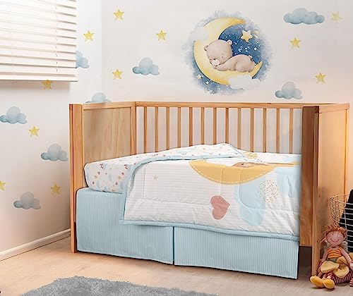 Bedward 100 Cotton Crib Bedding Set 3 Piece 1