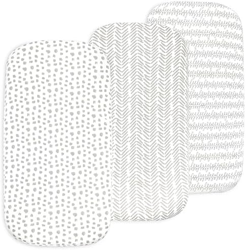 Bublo Baby 3-Pack Organic Bassinet Sheets 1
