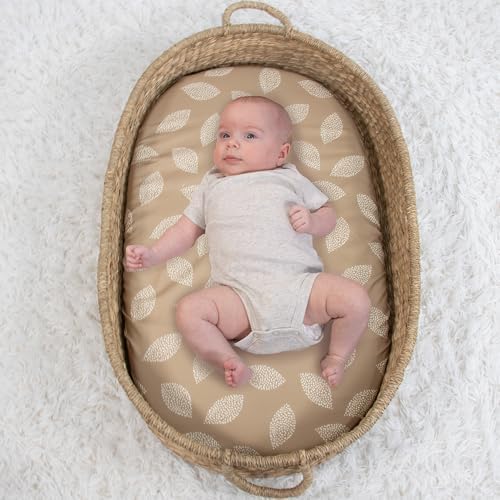 The Peanutshell Safari Bassinet Sheets 4-Pack - Neutral Soft Cozy
