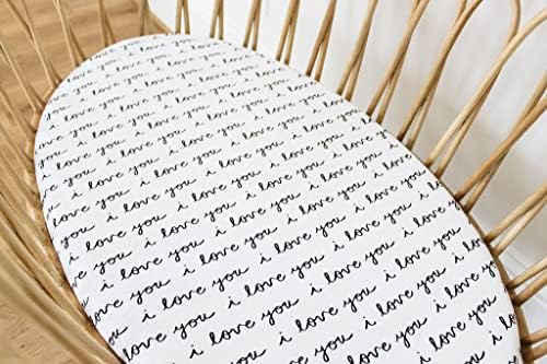 Bassinet Fitted Sheet - 100 Cotton Gender Neutral Universal Fit
