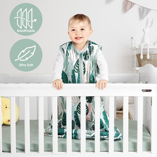 3 Pack Baby Sleep Sack 0-6 Months Rayon Cotton