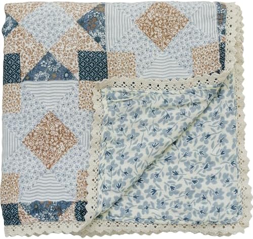 Mebie Baby Muslin Quilt - 47x47 Soft and Durable