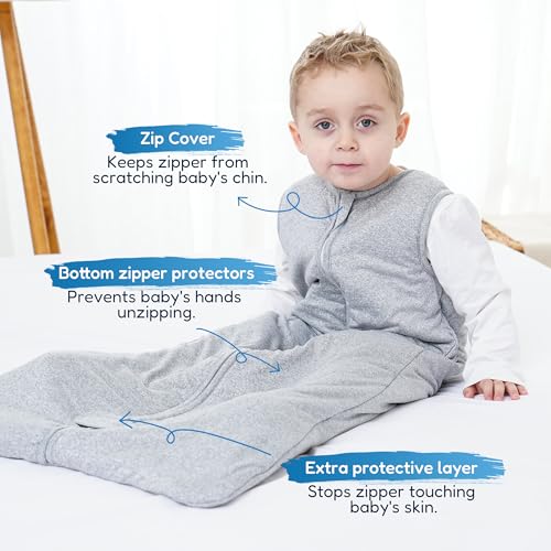 TotAha Toddler Sleep Sack 10 TOG Grey