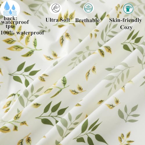 Fadacudan Waterproof Bassinet Sheets 2 Pack 1