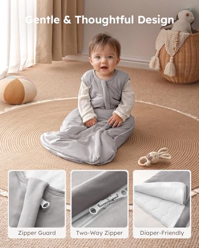 Yoofoss Bamboo Rayon Baby Sleep Sack 6-12 Months 10 Tog 1