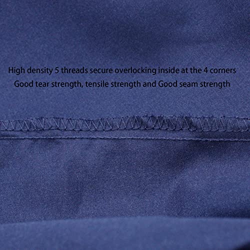 CaSaJa Navy Bassinet Sheet Set 3 Pack