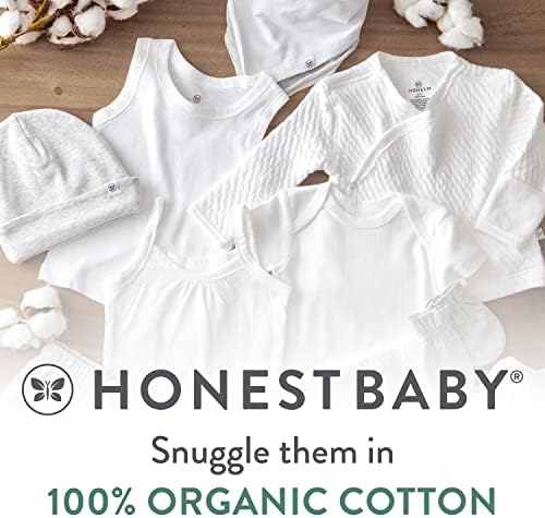 HonestBaby Organic Cotton Bassinet Sheet White One Size 1