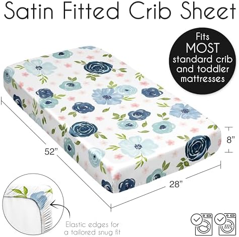 Sweet Jojo Designs Blush Pink Crib Sheet