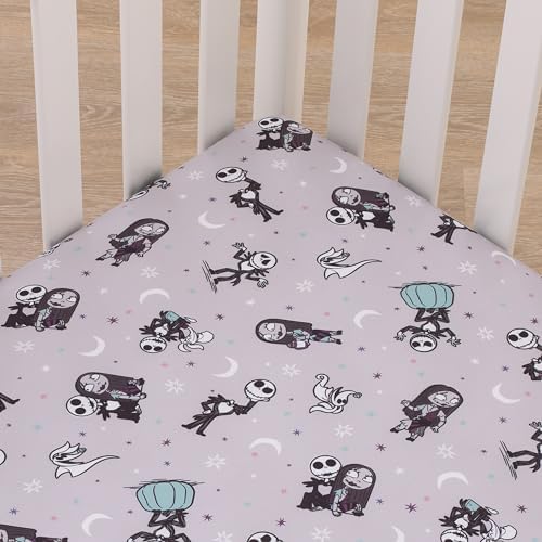 NoJo Disney Nightmare Before Christmas Mini Crib Sheet