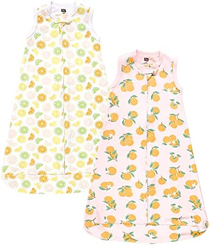 Hudson Baby Unisex Cotton Sleep Sack with Sleeveless Design
