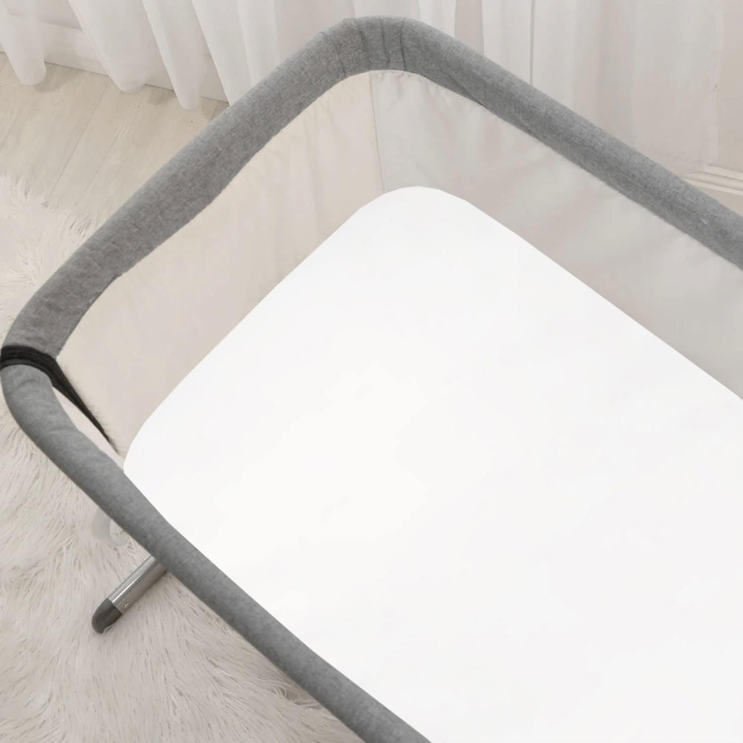 Cozysilk 100 Mulberry Silk Cradle Sheets Fitted 18x36x4
