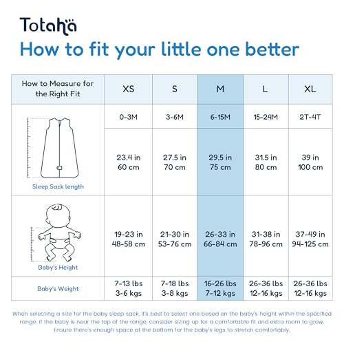 TotAha 05 TOG Sleep Sack 3-Pack for 6-12-15 Months