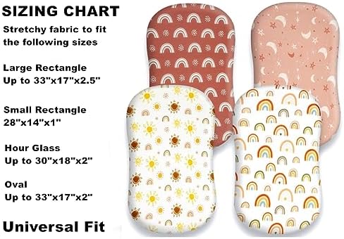 Jolas House 4 Pack Boho Bassinet Sheets
