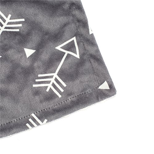 BORITAR Baby Blanket Minky 30 x 40 Inch