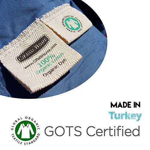 OrganicPro 100 Organic Turkish Cotton Crib Sheets 2 Pack