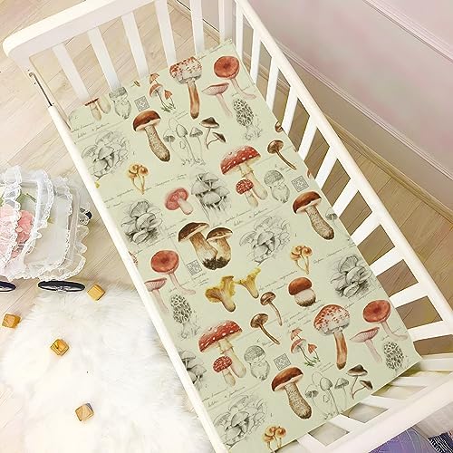 SHJI Baby Crib Sheet with Elastic Band for Boys and Girls