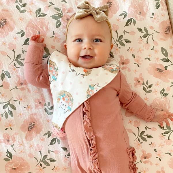 TotAha Premium Stretchy Bassinet Sheets 2-Pack 1