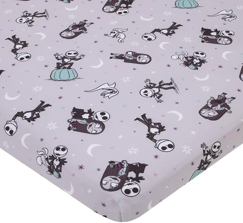 NoJo Disney Nightmare Before Christmas Mini Crib Sheet