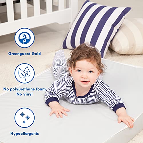 DaVinci Complete Slumber Mini Crib Mattress Firm Lightweight Waterproof Greenguard Gold Certified