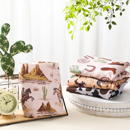 4 Pcs Western Bassinet Sheets for Boys and Girls 1