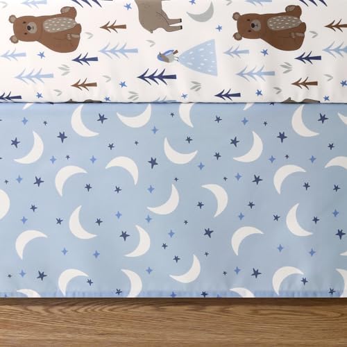 The Peanutshell 3 Piece Crib Bedding Set for Boys