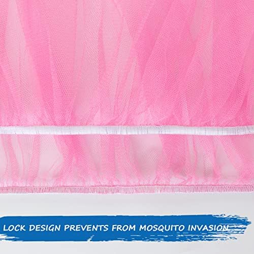 Coldwind Pink Mosquito Net for Strollers