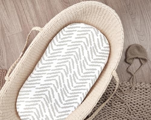 Bublo Baby 3-Pack Organic Bassinet Sheets 1
