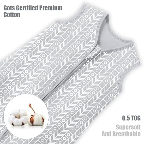 SWEET DOLPHIN 3-Pack Baby Sleep Sacks 0-6 Months