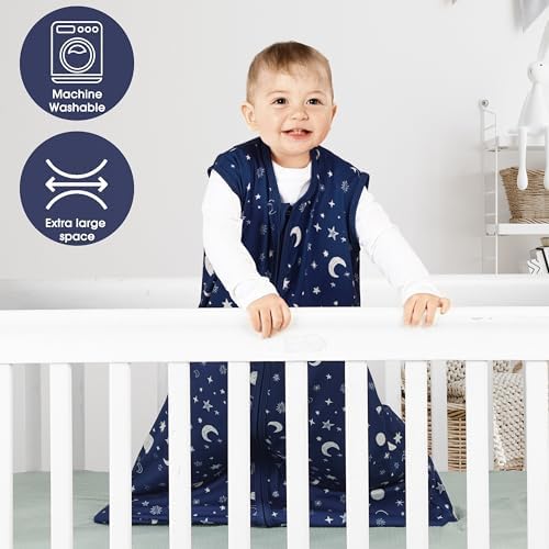 3 Pack Baby Sleep Sack 12-18 Months Rayon Cotton 1