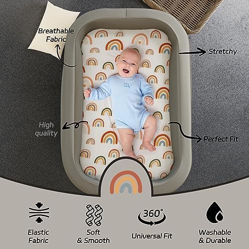 Jolas House 4 Pack Boho Bassinet Sheets