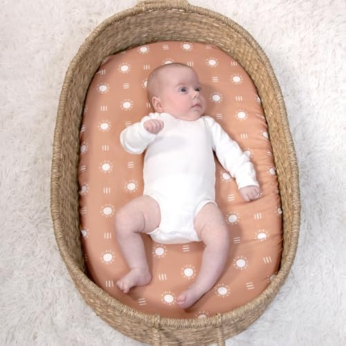 The Peanutshell Boho Bassinet Sheets 4-Pack for Baby