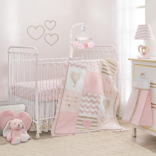 Lambs Ivy Baby Love 4 Piece Crib Bedding Set 1