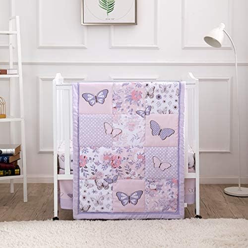 La Premura Baby Mini Crib Bedding Set for Girls