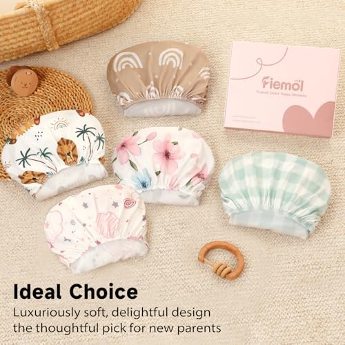 FIEMOL Baby Bassinet Sheets 3 Pack Super Soft Pink Butterfly