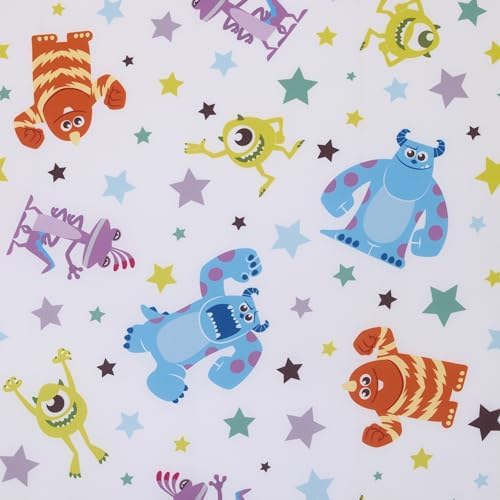 Disney Monsters Inc Super Soft Mini Crib Sheet
