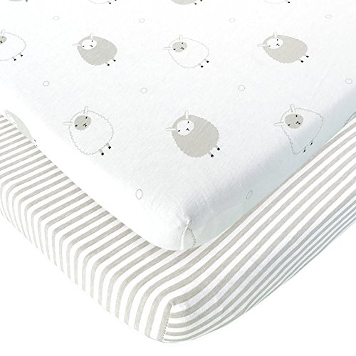 Cuddly Cubs Fitted Bassinet Sheets 18x36x2 Unisex